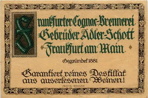 Frankfurter Cognac Brennerei -241460