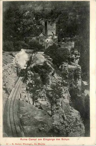 Ruine Campi am Engange des Schyn -275954