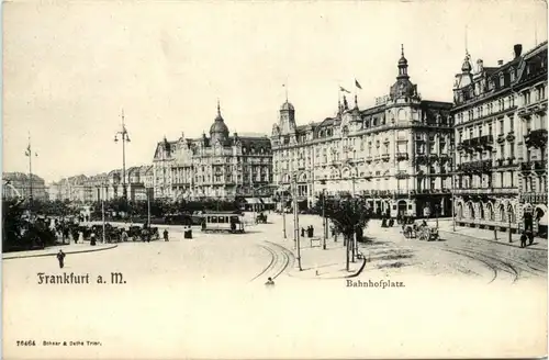 Frankfurt - Bahnhofplatz -241230