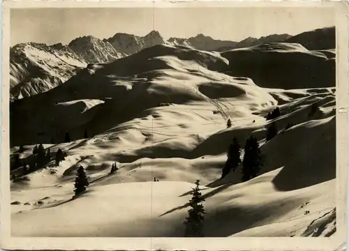 Arosa - Skigebiet auf Prätschalp -276320