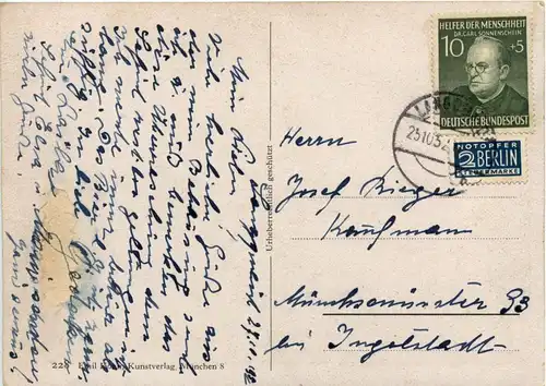 München - Gruss vom Oktoberfest -241602