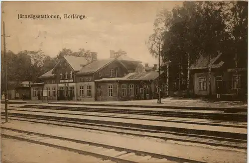 Järnvägsstationen - Borlänge -242374
