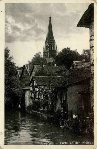 Siegburg - Partie an den Mühlen -276708