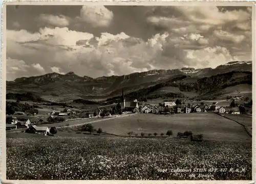 Stein mit Alpstein -276924