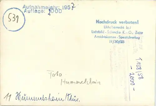 Hummelshain/Thür. - Landschaft -301226