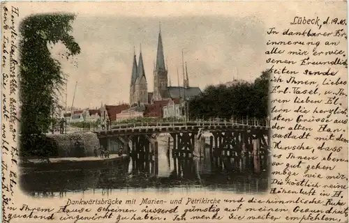 Lübeck - Dankwärtsbrücke -243010