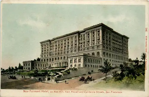 San Francisco - New Fairmont Hotel -242384