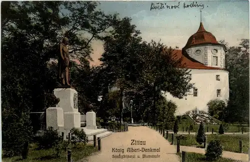 Zittau - König Albert Denkmal -243214