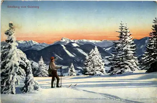 Ski - Schafberg vom Gaisberg -241264