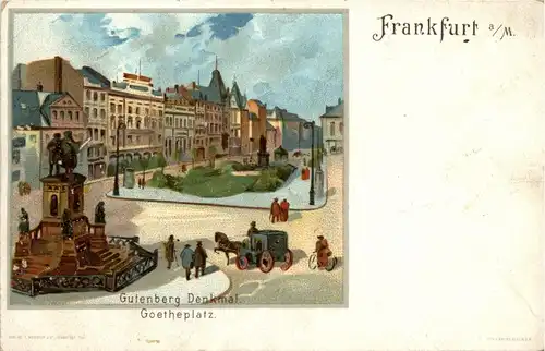 Frankfurt - Gutenbergdenkmal -242622