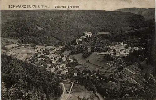 Schwarzburg/Thür. - Blick v. Trippstein -301692