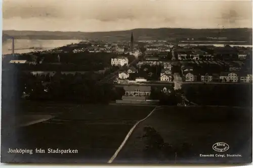 Jönköping fran Stadsparken -243416
