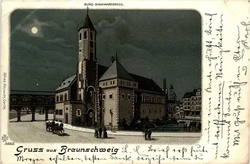 Gruss aus Braunschweig - Litho -242946