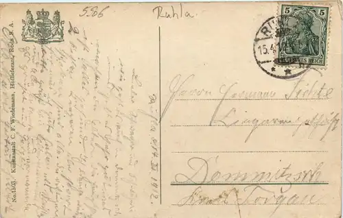 Ruhla/Thür. - Dornsengasse u. Knandtstrasse -301802