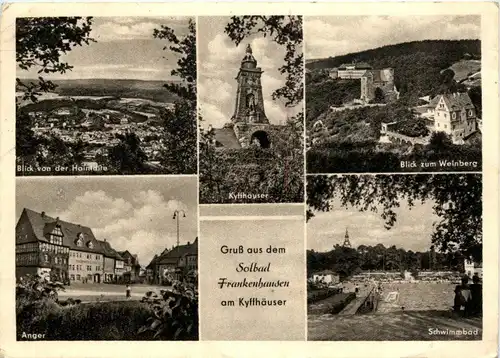 Kyffhäuser/Thür. - Gruss aus dem Solbad Frankenhausen -301840