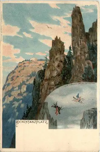 Hexentanzplatz - Litho -243062