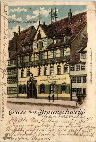 Gruss aus Braunschweig - Schiffmumme Brauerei -242884