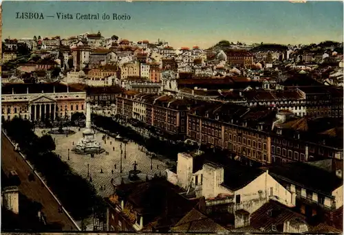 Lisboa - Vista Central do Rocio -243724