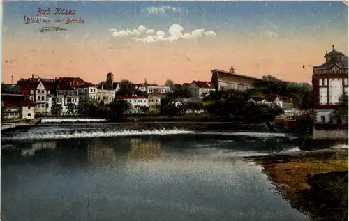 Naumburg - Bad Kösen a.d.Saale - Blick von der Brücke -302154