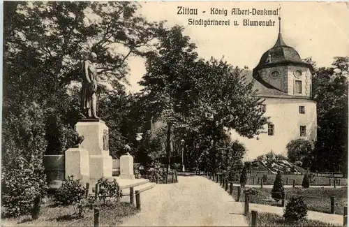 Zittau - König Albert Denkmal -243216