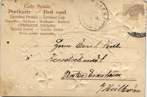 Neujahr - Frau Kleeblatt -244010