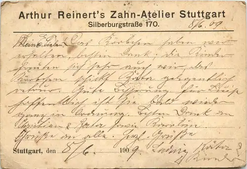 Stuttgart - Arthur Reinerts Zahn Atelier -244056