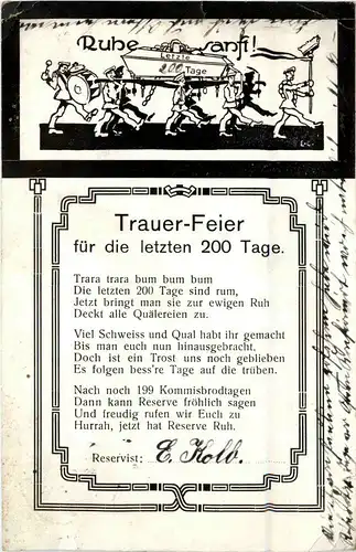 Trauer Feier -244070