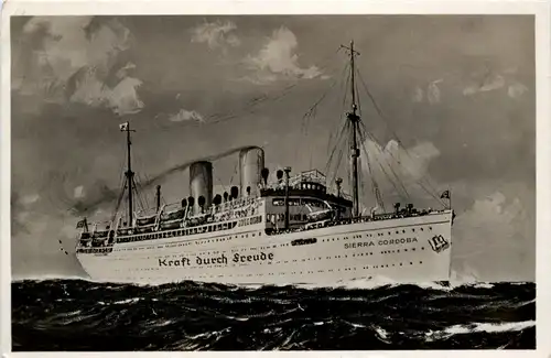 Dampfer Sierra cordoba - Kraft durch Freude -243582