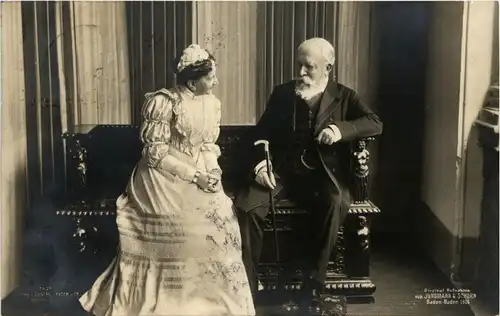 Grossherzogin Luiise und Grossherzog Friedrich von Baden -245264