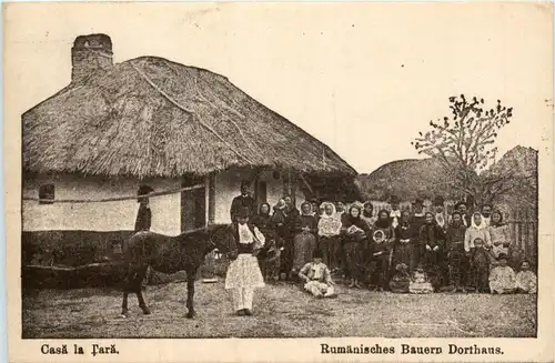 Rumänisches Bauern Dorfhaus -243742