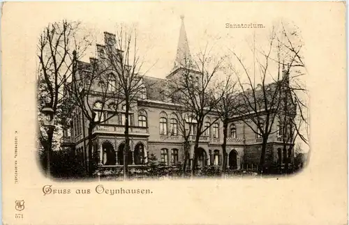 Gruss aus Oeynhausen - Sanatorium -242816