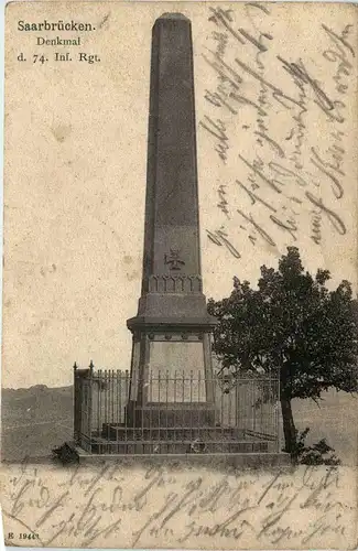 Saarbrücken - Denkmal -243992