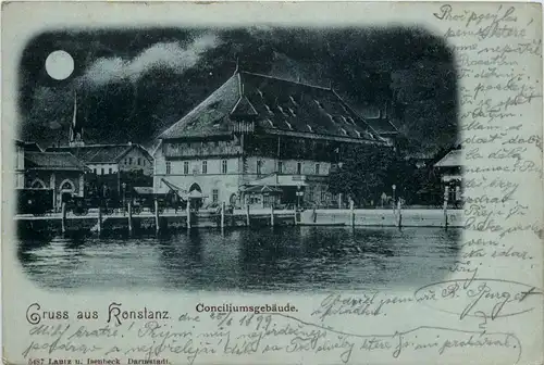 Gruss aus Konstanz - Litho -243092