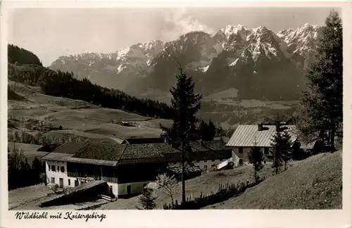 Kufstein und rundherum/Tirol - Wildbichl mit Kaisergebirge -312202