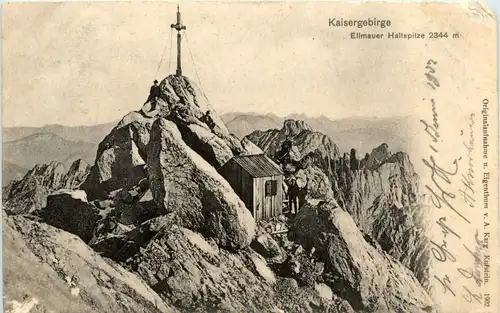 Kufstein/Tirol und rundherum - Kaisergebirge, Ellmauer Haltspitze -312242