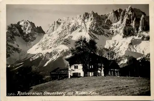 Kufstein/Tirol und rundherum - Restauration Steuerberg mit wildem Kaiser -312262