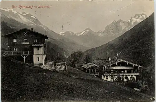 Kufstein/Tirol und rundherum - Der Pfandlhof im Kaisertal -312400