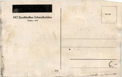 Schmalkalden - HO Stadtkaffee -244466