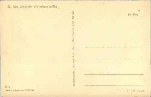 Wernshausen - Ev. Erholungsheim -245072