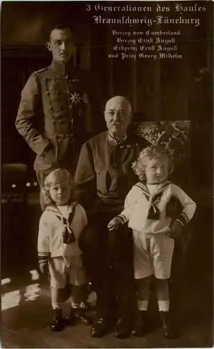 3 Generationen des Hauses Braunschweig -245446