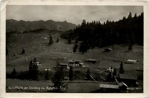 Kufstein/Tirol und rundherum - Kaindlhütte am Steinberg bei Kufstein -312642