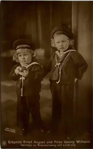 Prinz Ernst August und Herzog Georg von Braunschweig -245450