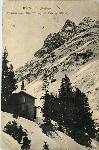 Sonstige/Tirol - Winter am Arlberg, Konstanzer Hütte mit Pateriol -312784