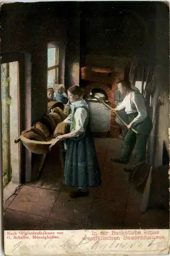 Backstube eines westfälischen Bauernhauses -243986