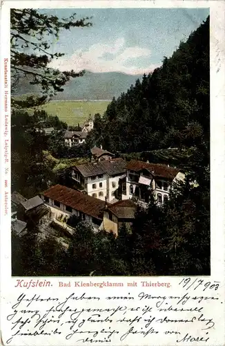 Kufstein und rundherum/Tirol - Bad Kienbergklamm mit Thierberg -312176