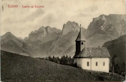 Kufstein und rundherum/Tirol - Kufstein - Kapelle im Kaisertal -312232