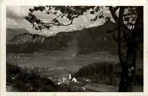 Vorderthiersee bei Kufstein mit dem Kaisergebirge -312246