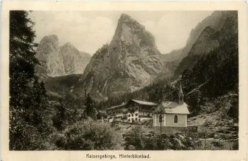 Kufstein/Tirol und rundherum - Hinterbärenbad, Kaisergebirge -312310