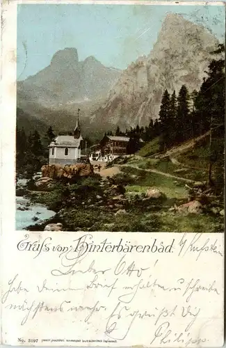 Kufstein/Tirol und rundherum - Gruss von Hinterbärenbad -312424