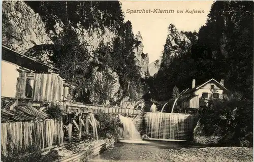 Kufstein und rundherum/Tirol - Sparchet-Klamm b. Kufstein -312158